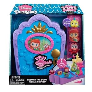 Disney Doorables Ariel's Grotto Playset - Blue